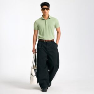 Áo Khoác Bomber Tay Dài Chần Bông Form Loose